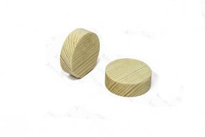 Пробка деревянная Сосна d-25 мм. 10 шт/упак.