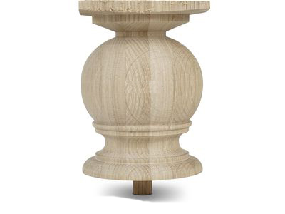 Шар из массива дуба d-120 мм