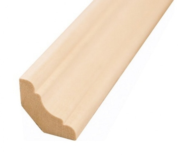 Плинтус из липы 35 мм &quot;Экстра&quot; без сучков