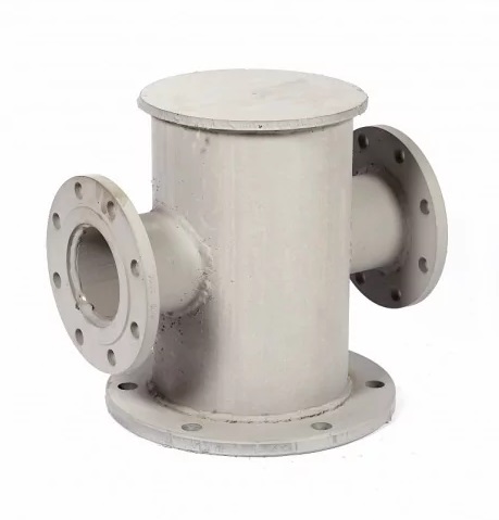 Пожарная подставка двойная фланцевая ППДФ 300