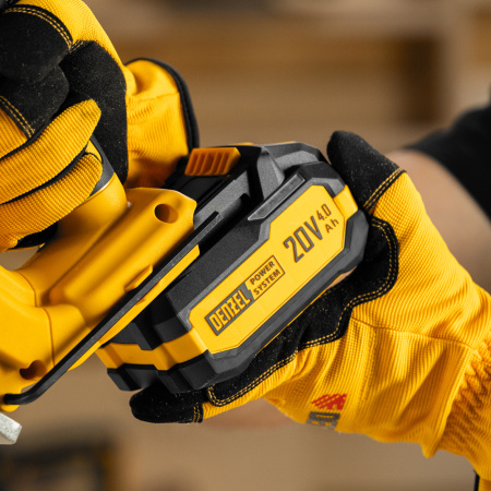 Пила циркулярная аккумуляторная бесщет. CCSH-BL-20-185, 185 мм, Li-Ion, 20 В// Denzel