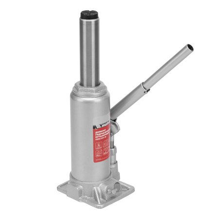 Домкрат гидравлический бутылочный, 6 т, h подъема 216-413 мм, в пластиковом кейсе Matrix цена