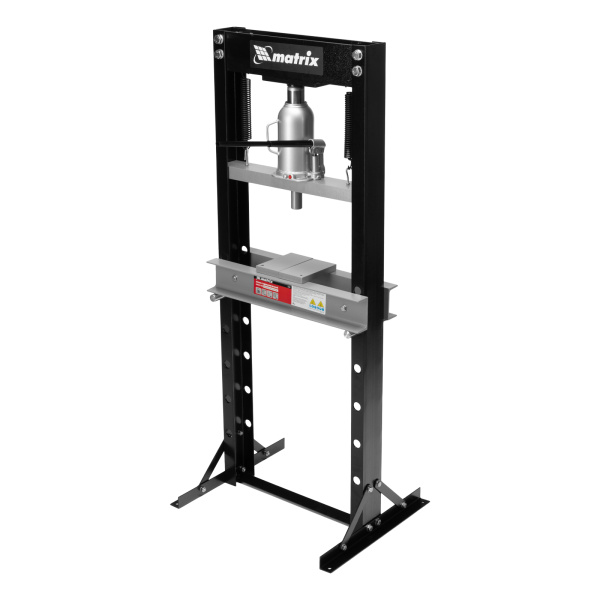 Пресс гидравлический, 20 т, 640 х 540 х 1500 мм. (комплект из 2 частей) Matrix