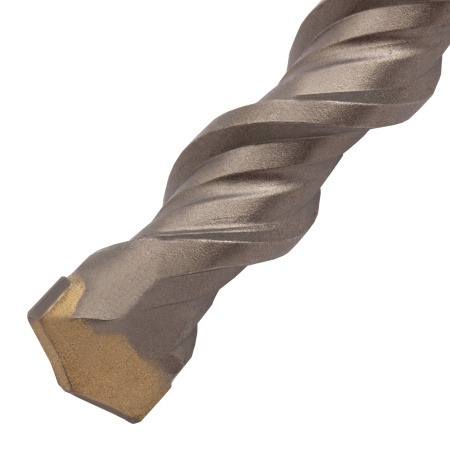 Бур по бетону, двойная спираль, три пылеотводящие кромки, 18 x 600 мм DENZEL