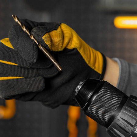 Сверло по металлу, 4,8 мм, HSS Co-8%// Denzel