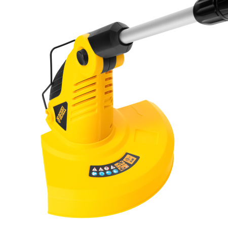 Триммер электрический TE-650, 650Вт,330мм,катушка автомат,телескоп.штанга,регул. углы накл. Denzel цена