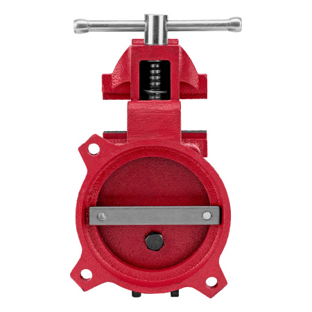 Тиски слесарные, 100 мм, поворотные, с наковальней Matrix