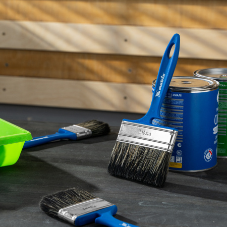 Кисть флейцевая "Водные краски" Color Line 100 x 12 мм Matrix цена