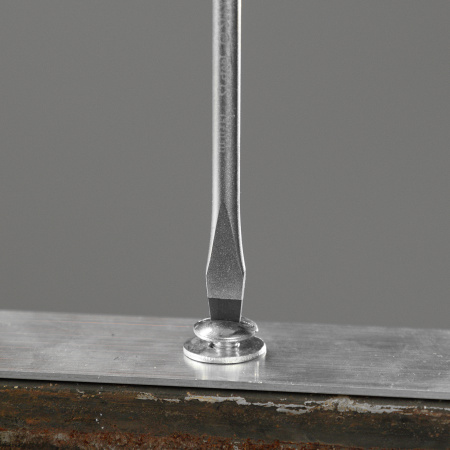 Отвертка, SL6x100 мм, S2, 3к рукоятка Denzel