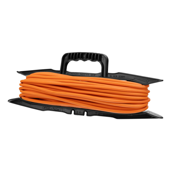 Удлинитель-шнур силовой Garden Series, б/з, ПВС, 20м, 1 розетка, 2 x 1,5 мм, Denzel цена