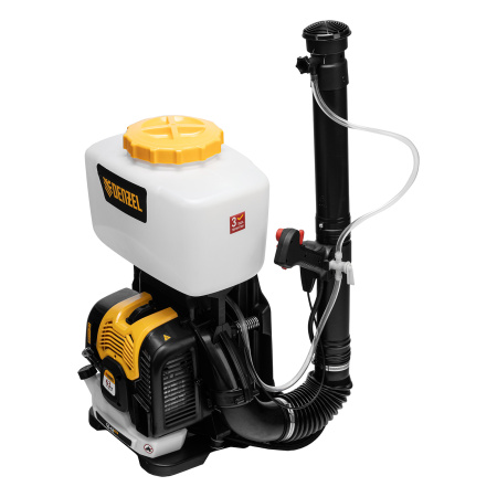 Опрыскиватель бензиновый GS-63-PRO, 63 см3, бак 25 л Denzel цена