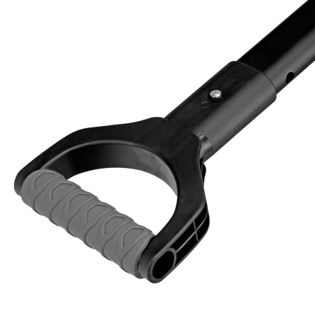 Лопата автомобильная складная, алюминиевая, 220х280х585-870 мм, телескопический черенок Denzel цена