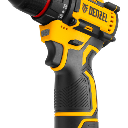 Дрель-шуруповерт аккумуляторная бесщет. CDH-BL-12, Li-Ion, 12 В Denzel