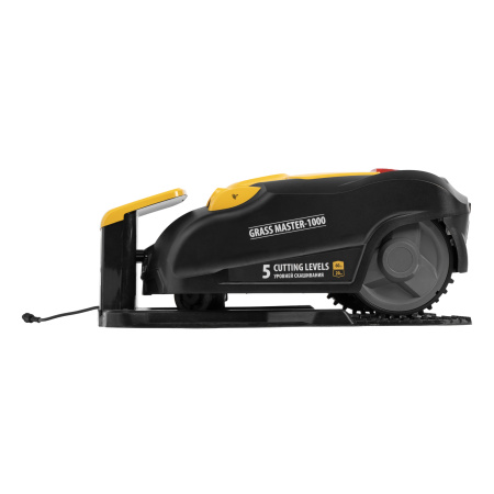Робот-газонокосилка Grass Master 1000  1000м², 3Ач, 28V, LCD дисплей, Wi-Fi Denzel цена