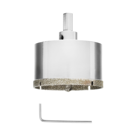 Сверло алмазное по керамограниту, 65 х 67 мм, трехгранный хвостовик Matrix