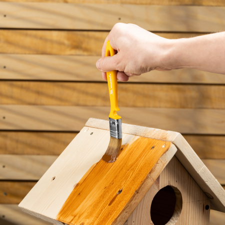 Кисть флейцевая "Лаки" Color Line 25 х 10 мм Matrix цена