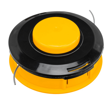 Катушка для триммера универсальная, подходит ко всем косам, идущим в комплекте с ножами Denzel цена