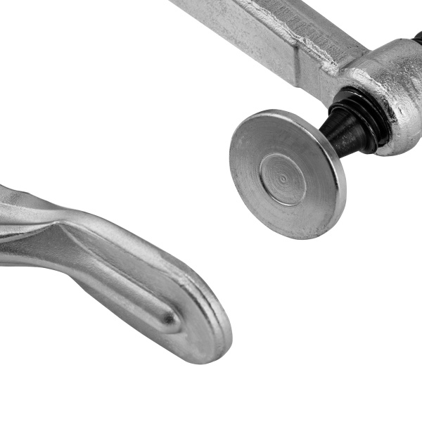 Струбцина F-образная, 80x150мм, кованая Denzel цена