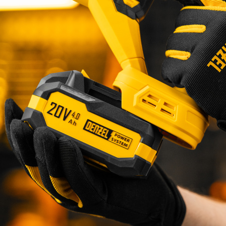 Пила сабельная аккумуляторная бесщет. RS-250, Li-Ion, 20 В Denzel