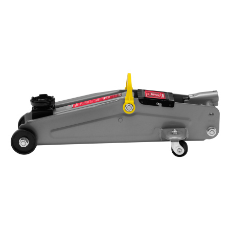 Домкрат гидравлический подкатной, 2 т, высота подъема 135-385 мм, в пластиковый кейсе Matrix цена