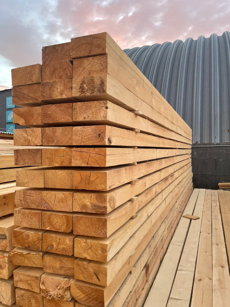 Брус 100х200х6000 цена за штуку и за куб