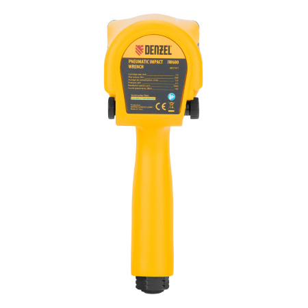 Ударный пневмогайковерт IW680, 1/2", 7000 об/мин, 680 Нм Denzel цена