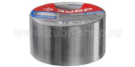 Лента клеящая металлизированная 48мм х 25м Зубр 12260-50-25
