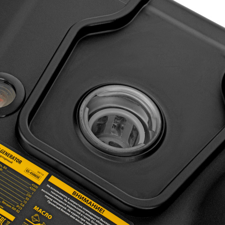 Генератор инверторный GS-4500iSE, 4,5 кВт, 230 В, закрытый корпус, электростартер DENZEL