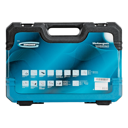 Набор инструментов, 1/4", 1/2", CrV, 120 зубьев, 82 предмета Gross