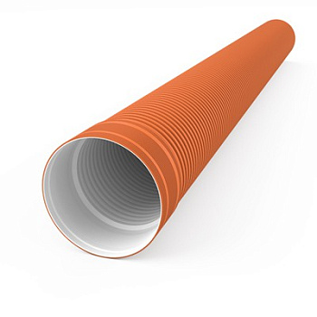 Труба гофрированная 250/282 SN16 COREX с раструбом (6м)