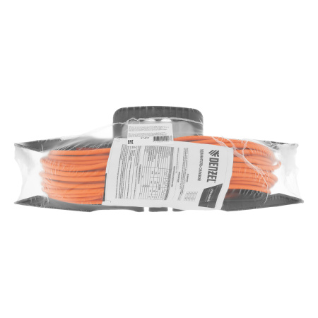 Удлинитель-шнур силовой Garden Series, б/з, ПВС, 20м, 1 розетка, 2 x 1 мм, Denzel цена