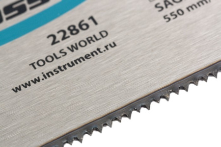 Пильное полотно для прецизионного стусла "Piranha", 550 мм, каленый зуб 2D, 14 TPI Gross цена