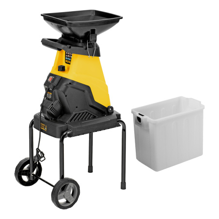 Измельчитель садовый электрический ECS-3000, 3000 Вт, 45 мм Denzel цена