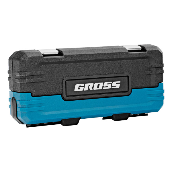 Набор инструментов, 1/4", CrV, 120 зубьев, 42 предмета Gross