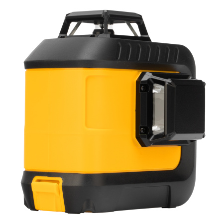 Лазерный уровень мультипризменный LX 360-3 Red, 30 м, 635 нм, аккумулятор Li 2800 мАч, резьба 5/8" Denzel цена