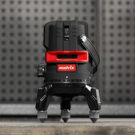 Лазерный уровень ML 05 Red, 20 м, 635 нм, резьба 5/8" Matrix цена