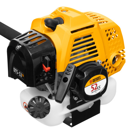 Триммер бензиновый DTS-52S, 52 см3, разъемная штанга, состоит из 2 частей Denzel цена