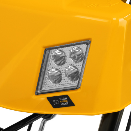 Бензиновая снегоуборочная машина SBL 711D PRO, 302cc, эл.старт, фара, обогрев, блок. дифф. Denzel