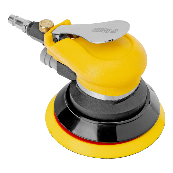Эксцентриковая шлифовальная машина EPG125, 125 мм, 9000 об/мин, 5 мм, 113 л/мин// Denzel цена