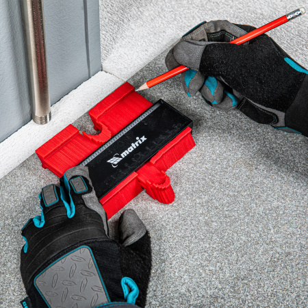 Шаблон для копирования профиля 12 см, пластиковый Matrix цена