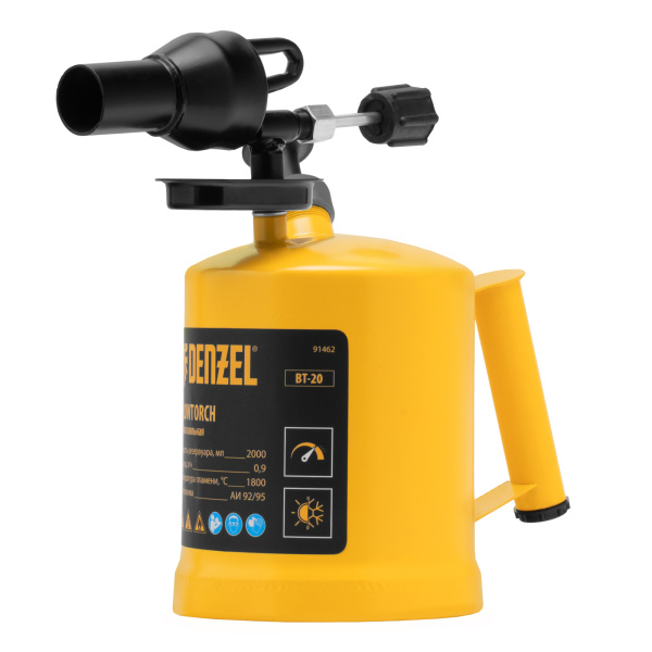 Паяльная лампа DENZEL, ВТ-20, 2 л цена
