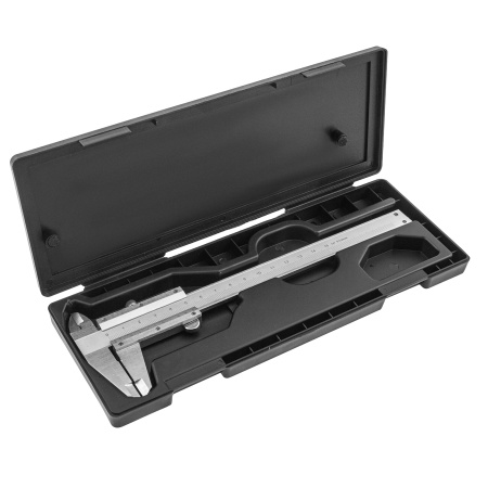 Штангенциркуль, 150 мм, цена деления 0.02 мм, металлический, с глубиномером Matrix цена