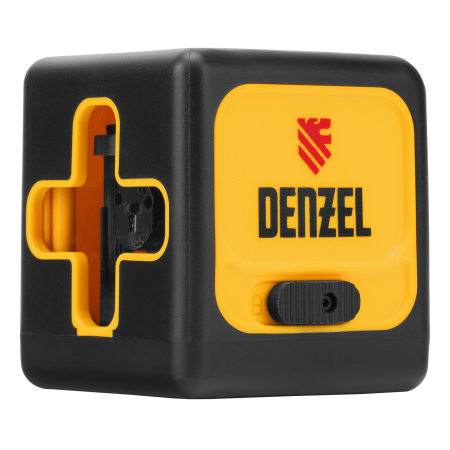 Лазерный уровень DQB, 30 м, зеленый луч, батарейки, сумка Denzel цена