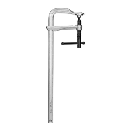 Струбцина F-образная, 80x300мм, кованая Denzel цена