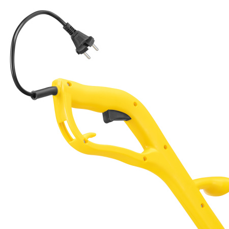 Триммер электрический TE-350, 350 Вт, 260 мм, катушка полуавтомат Denzel цена