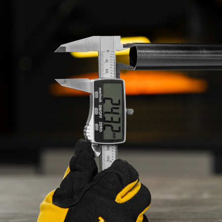 Штангенциркуль, 150 мм, электронный, большой дисплей, с глубиномером Denzel цена