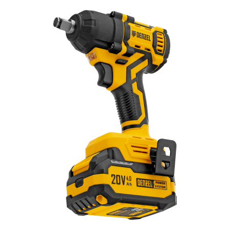 Гайковерт ударный аккумуляторный бесщет. CIWH-BL-20-500, Li-Ion, 20 В Denzel