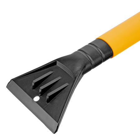 Щетка-сметка со скребком, телескоп, поворотная голова, 750-1120 мм Denzel цена