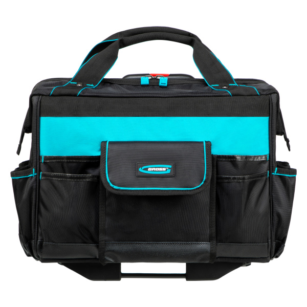 Сумка для инструмента, 460х240х340мм, выдвижная рукоятка, колеса Gross цена