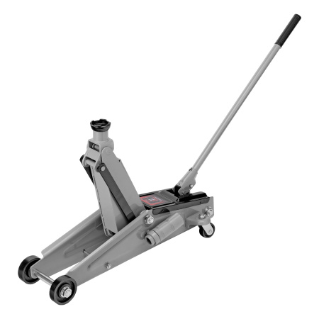 Домкрат гидравлический подкатной, 3 т, h подъема 150-530 мм Matrix цена